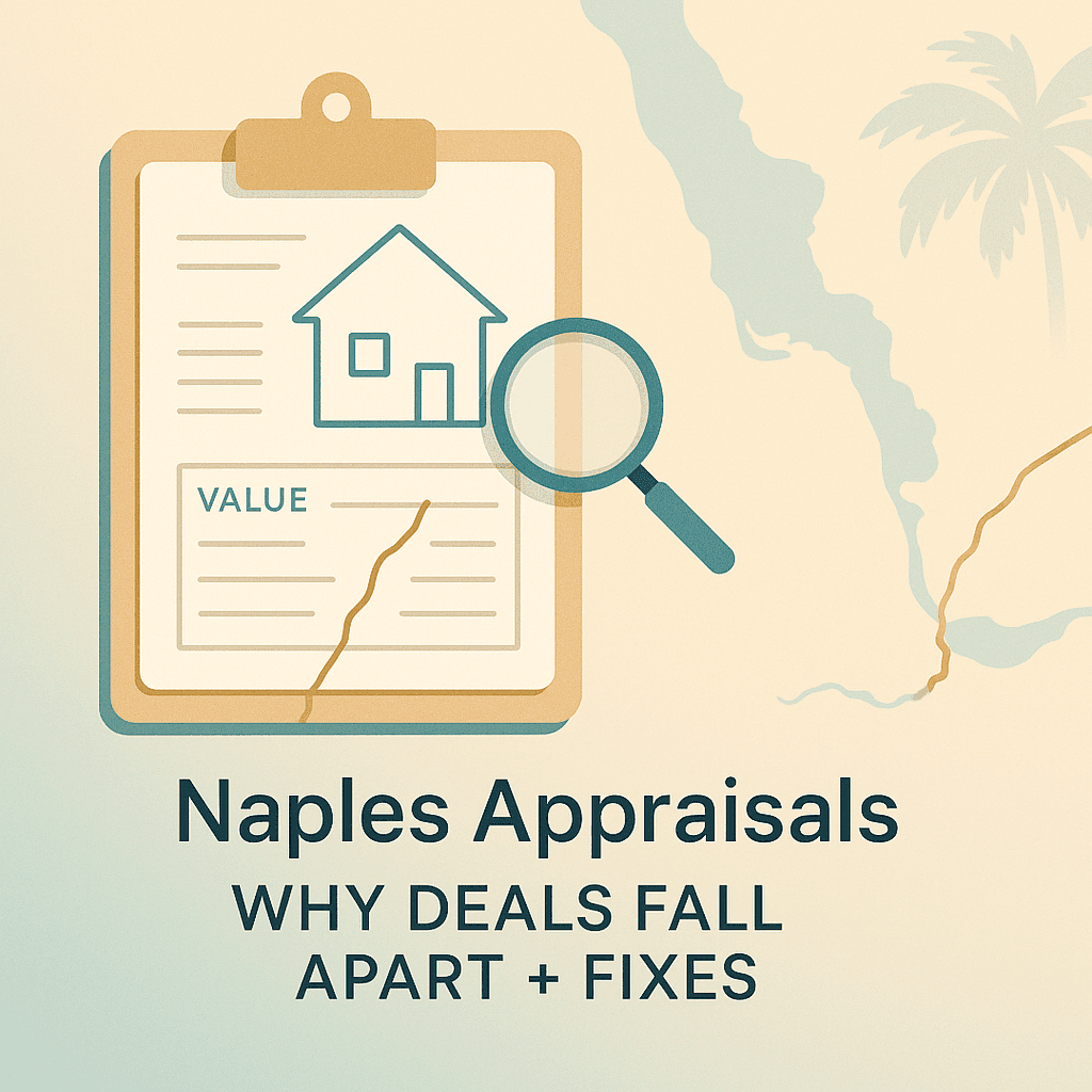 Appraisals in Naples: How Deals Fall Apart (and Fixes)