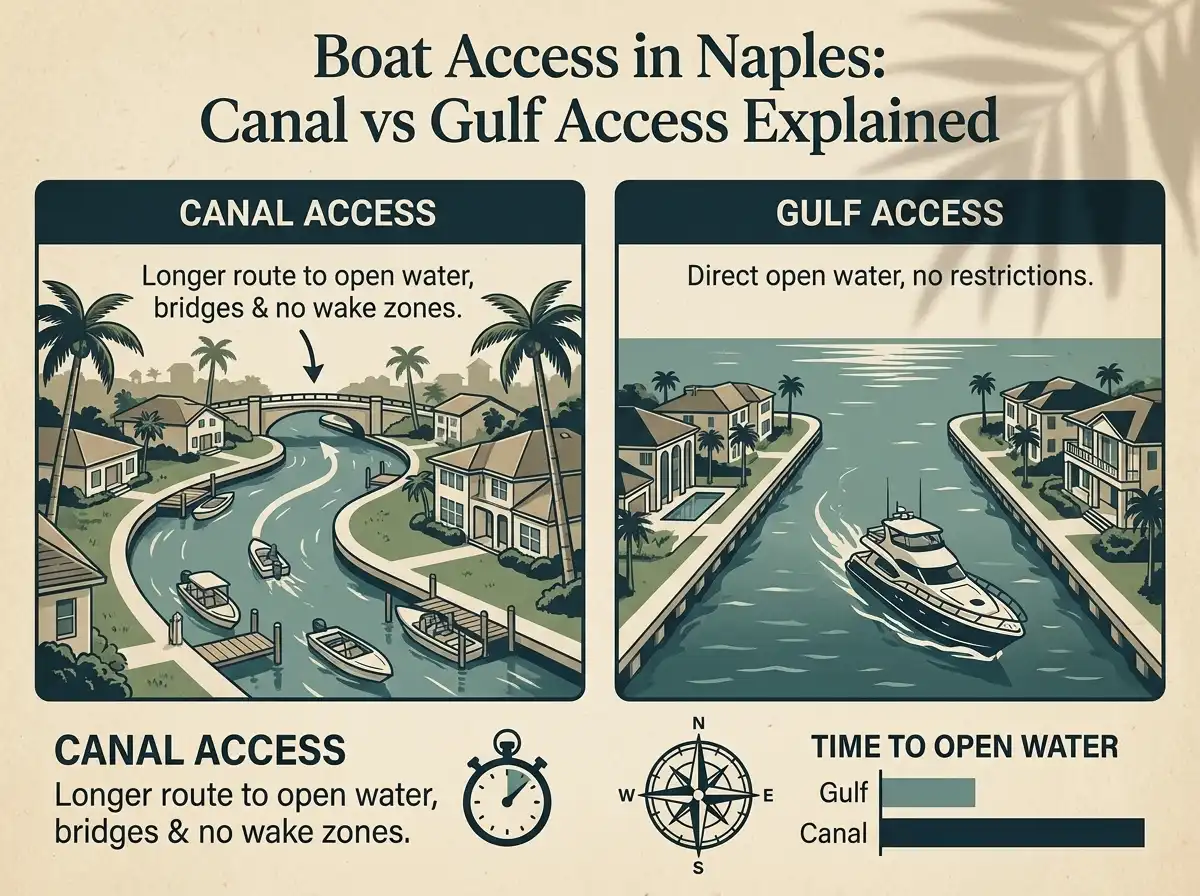Boat Access in Naples