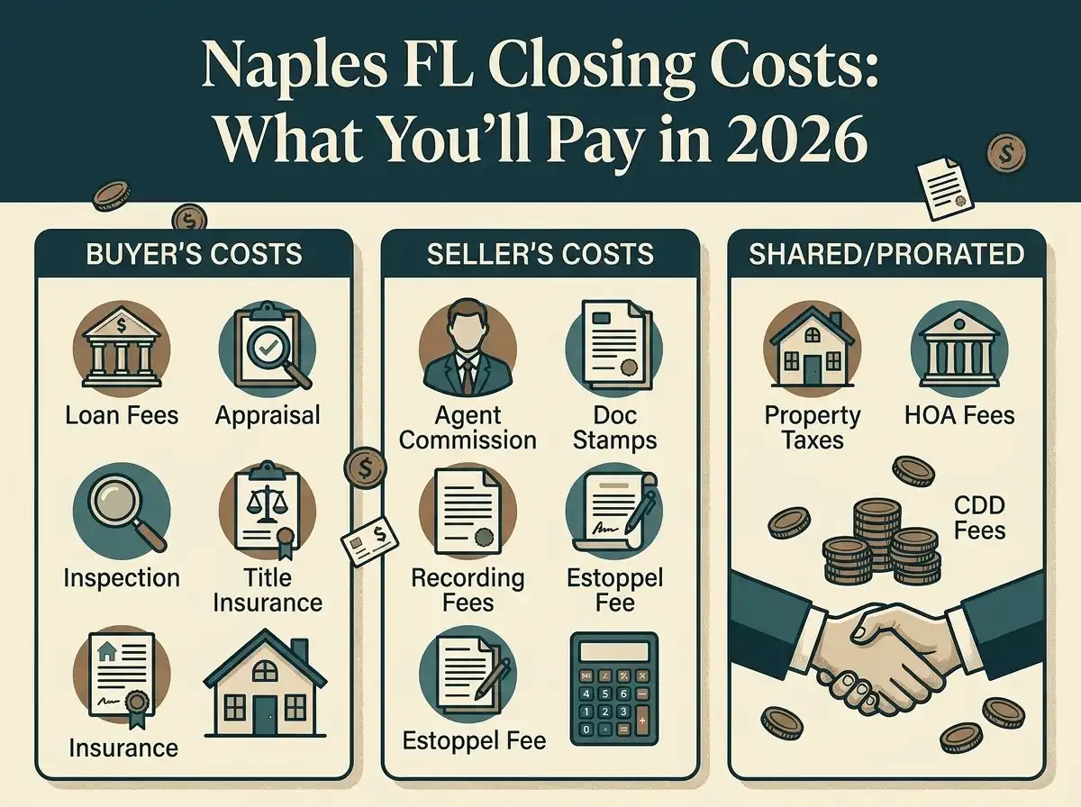 Naples FL Closing Costs: What You’ll Pay in 2026